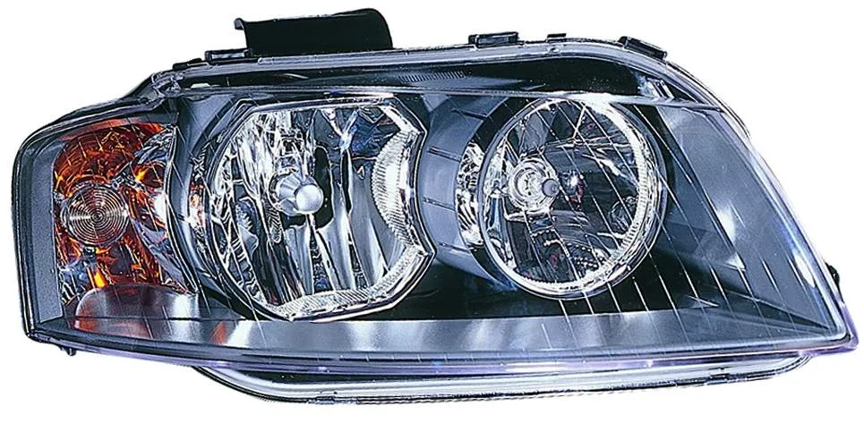 Audi A3 Head Lamp Driver Side Halogen High Quality 2006-2008