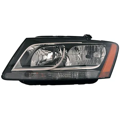 Audi Q5 Head Lamp Driver Side Halogen High Quality 2009-2012