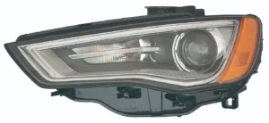 Audi A3/S3 Head Lamp Driver Side Xenon Without Adaptive Lighting CAPA Certified 2015-2016