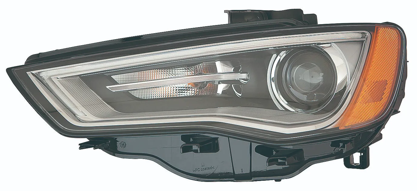 Audi A3/S3 Head Lamp Driver Side Xenon Without Adaptive Lighting High Quality 2015-2016