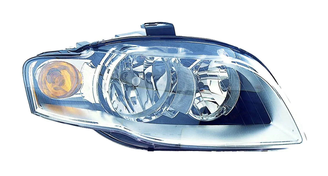 Audi A4 Head Lamp Passenger Side Halogen High Quality 2005-2008