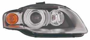 Audi A4 Head Lamp Passenger Side Hid Without Curve High Quality 2005-2008