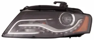Audi A4/S4 Head Lamp Passenger Side Xenon Without Curve From 6/21/10 High Quality 2011-2012