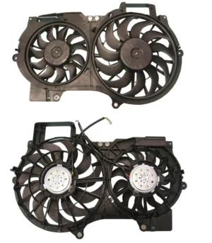 Audi A6 2006-2011/A6 Quattro 2005-2011 Cooling Fan Assembly V6 Without Control Unit A6 3.2L/A6 Quattro 3.5L 05-08/3.0L 09-11