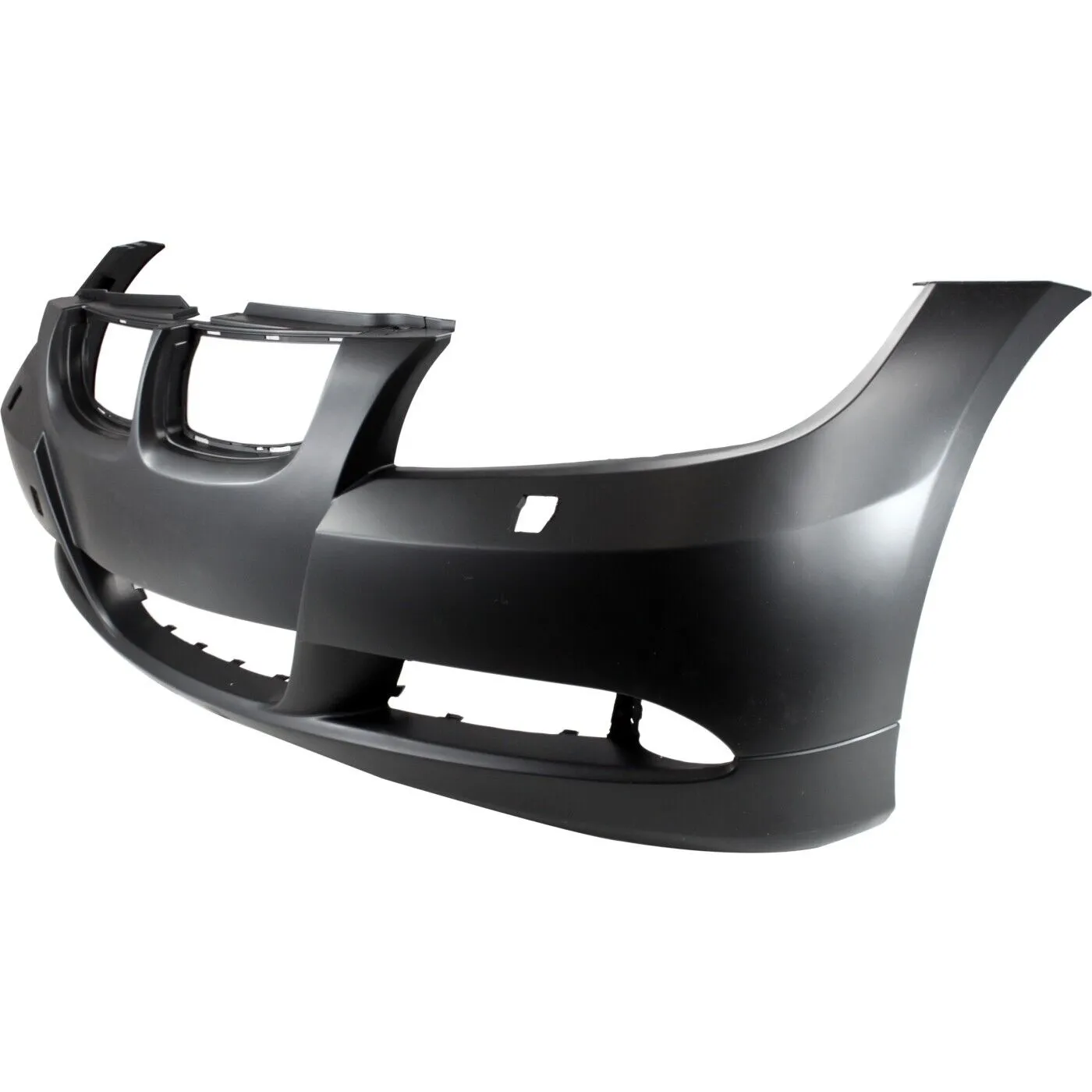 BMW 3 Series Sedan/3 Series Wagon Bumper Front Without Sensor Hole With H/LP Wash Hole Primed CAPA Certified 2006-2008