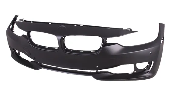 BMW 3 Series Sedan Bumper Front With PDC Sensor/cam Without Wash/park Assist Hole Without Molding Hole Primed 2012-2015