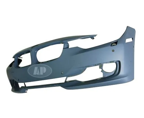 BMW 3 Series Sedan 2012-2015/3 Series Wagon 2014-2015 Bumper Front With sensor/wash/cam Without Park Distance Control With moulding Hole Primed