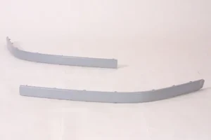 BMW 5 Series Bumper Molding Front Driver Side Outer Upper Primed Gray 2001-2003