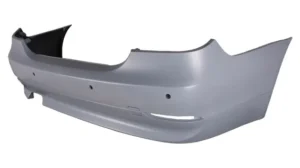 BMW 5 Series Bumper Rear Primed Gray With Sensor Without M Package 2004-2007