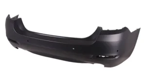 BMW 5 Series Bumper Rear Primed 535 Sedan Std Without Chrome With Sensor Hole 2014-2016