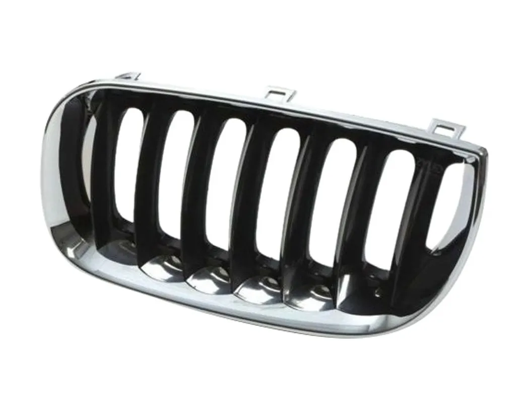 BMW X3 Grille Driver Side Chrome.black 2005-2006