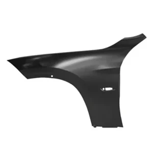 BMW X1 Fender Front Driver Side With SIDE Lamp Hole Steel 2012