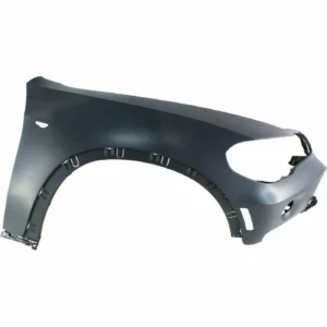 BMW X5 Fender Front Passenger Side With SIDE Lamp Hole Without Head Lamp Washer Hole 2007-2010