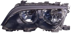 BMW 3 Series Sedan/3 Series Wagon Head Lamp Driver Side Halogen Black High Quality 2002-2005
