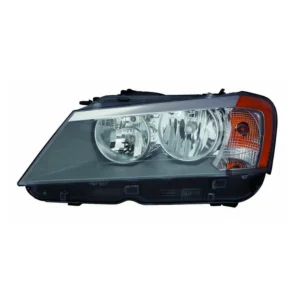 BMW X3 Head Lamp Driver Side Halogen CAPA Certified 2011-2014