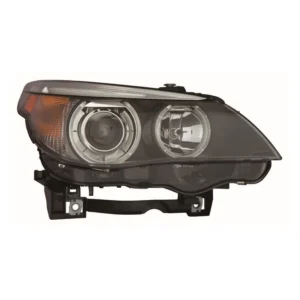 BMW 5 Series Head Lamp Passenger Side Hid Without Auto Adjust High Quality 2004-2007