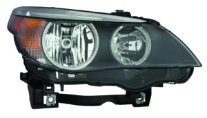 BMW 5 Series Head Lamp Passenger Side Halogen High Quality 2004-2007