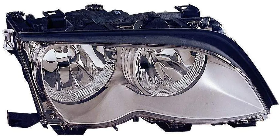 BMW 3 Series Convertible/3 Series Coupe Head Lamp Passenger Side Chrome Halogen High Quality 2002-2005