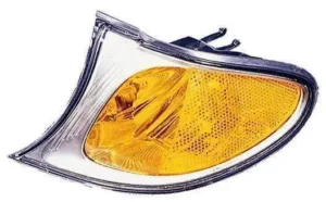 BMW 3 Series Sedan/3 Series Wagon Side Marker Lamp Driver Side Amber With chrome Bezel High Quality 2002-2005