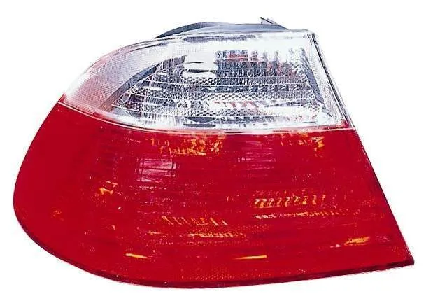 BMW 3 Series Coupe Tail Lamp Passenger Side Clear And Red High Quality 1999-2003
