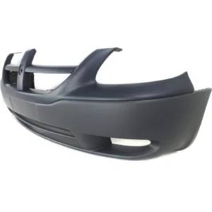 Dodge Caravan Bumper Upper Front Black Lower Texured 2005-2007