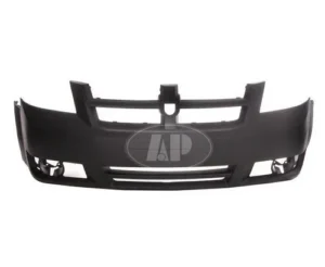 Dodge Caravan Bumper Front Primed (se Model) With built-in Grille CAPA Certified 2008-2010