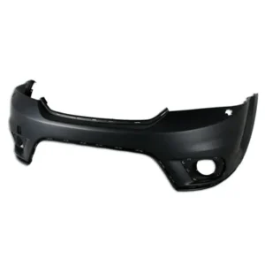 Dodge Journey Bumper Upper Front Primed With washer With FOG Lamp Hole CAPA Certified 2011-2019