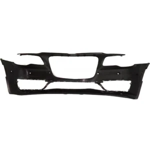 Chrysler 300 Bumper Front Primed With APP PKG/6 Sensor Hole S Model (use With 1 Pc Insert Molding) CAPA Certified 2017-2023