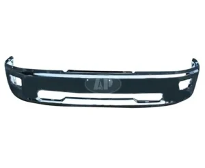 Dodge Ram 1500 Pickup 2009-2010/PICKUP-RAM-1500 2011-2012 Bumper Face Bar Front Chrome With FOG Lamp Hole Without Sport CAPA Certified
