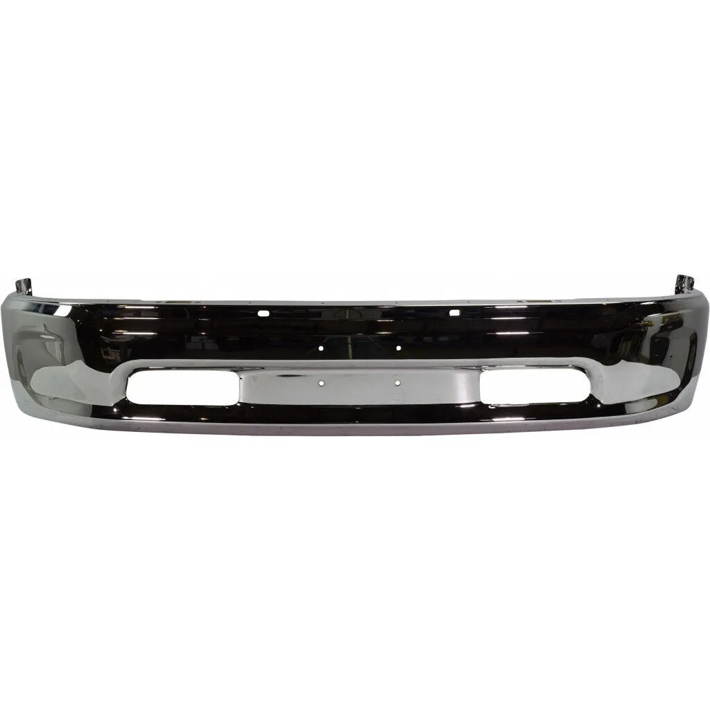 Ram PICKUP-RAM-1500 2013-2018/PICKUP-RAM-1500 Classic 2019-2024 Bumper Face Bar Front Chrome Without Sensor Without Fog Lamp Hole