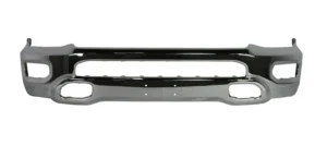 Ram PICKUP-RAM-1500 Bumper Face Bar Front Chrome Steel Excludes Rebel Model 2019-2024