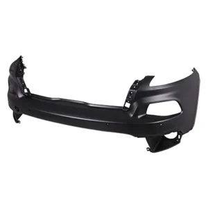 Jeep Cherokee Bumper Upper Front Primed With sensor/tow/advanced Park Without Washer Hole Excludes Trailhawk 2014-2018