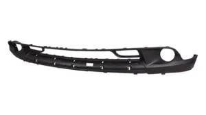 Dodge Durango Bumper Lower Front Textured-black 2011-2013