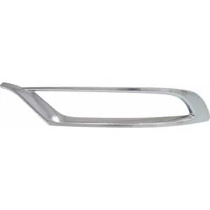 Chrysler 300 Fog Lamp Trim Molding Front Driver Side Satin Chrome Finish 17-23 S Models Without Appearance Package 2015-2023