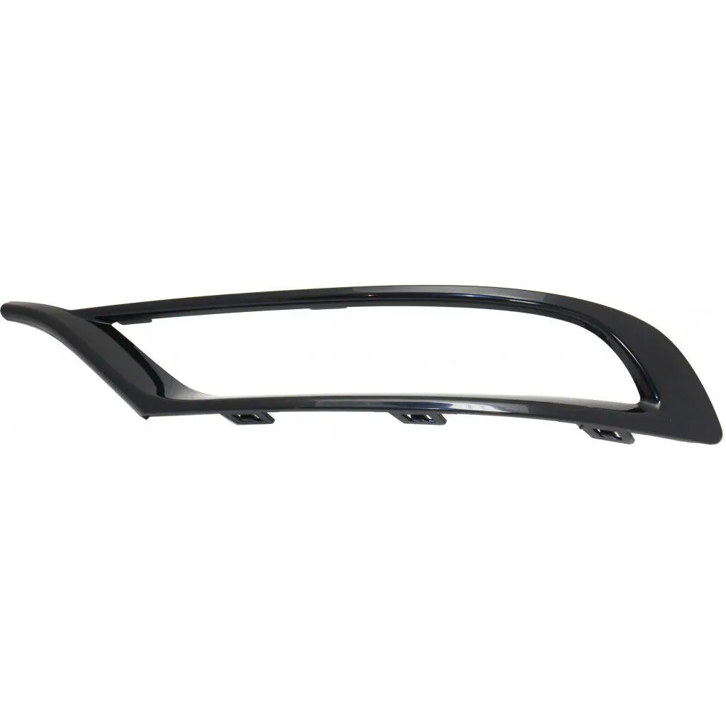 Chrysler 300 Fog Lamp Trim Front Driver Side Smoke Chrome Finish (use With CH1044125 Center Molding) 2015-2023
