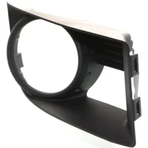 Dodge Caliber Fog Lamp Bezel Front Passenger Side Matte-black 2007-2010