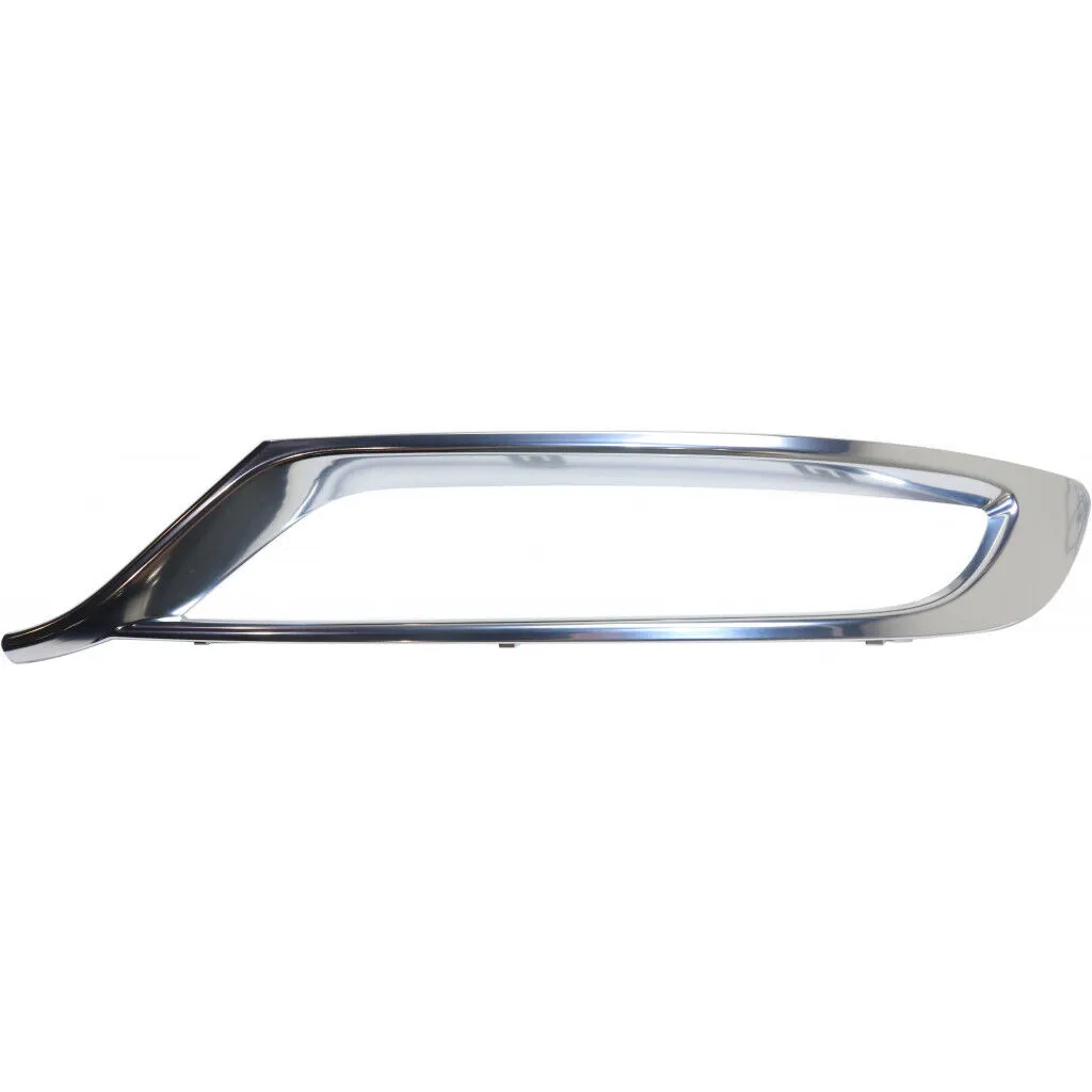 Chrysler 300 Fog Lamp Trim Molding Front Passenger Side Satin Chrome 17-23 S Models Without Appearance Package 2015-2023