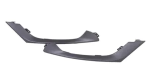 Chrysler 200 Sedan Grille Molding Driver Side Matte Black 2015-2017
