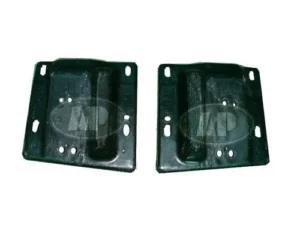 Dodge Ram 1500 Pickup Bumper Bracket Front Driver Side Without Tow Hooks Beam To Frame Steel 2002-2005
