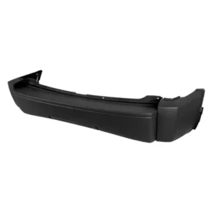 Dodge Nitro Bumper Rear Matte-black Without Trailer Hitch Hole Without Sensor Hole 2007-2009
