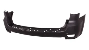 Jeep Grand Cherokee Bumper Primed Rear With parking Sensor Without Chrome Trim CAPA Certified 2011-2015