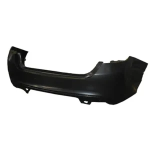 Chrysler 200 Sedan Bumper Rear Primed 6CYL Without Sensor/active Park Assist Dual Exhaust Model CAPA Certified 2015-2017