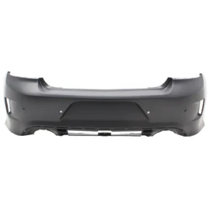 Dodge Charger Bumper Rear Primed With 4 Sensors/Side Vent Style Without Blind Spot Brackets For 20-23 Without Wide Body 2015-2023