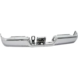 Ram PICKUP-RAM-2500/PICKUP-RAM-3500 Bumper Rear Face Bar Chrome Without Sensor/dual Exhaust 2011-2012