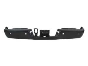 Ram PICKUP-RAM-2500/PICKUP-RAM-3500 Bumper Face Bar Rear Paint-to-Match Black With PARK Assist Sensor Without Dual Exhaust 2011-2012