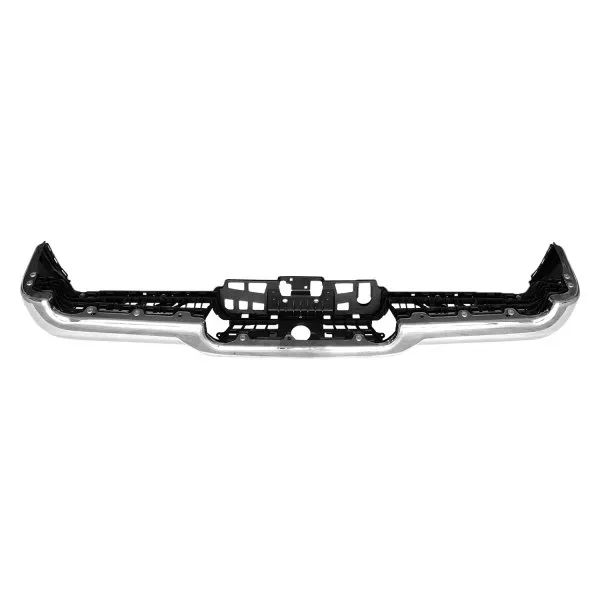 Ram PICKUP-RAM-1500 Bumper Step Face Bar Rear Chrome With single Exhaust Excludes REBEL/TRX 2019-2024