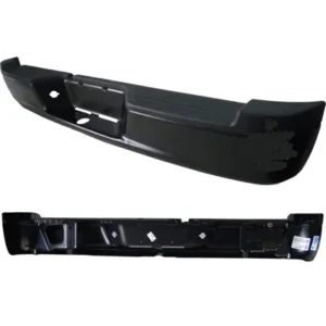 Mitsubishi Raider Bumper Rear Black Assembly 2006-2009