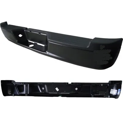 Mitsubishi Raider Bumper Rear Black Assembly 2006-2009