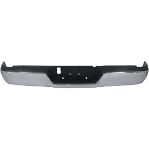 Ram PICKUP-RAM-2500/PICKUP-RAM-3500 Bumper Rear Assembly Chrome Without Sensor 1500 Without Dual Exhaust 2011-2012