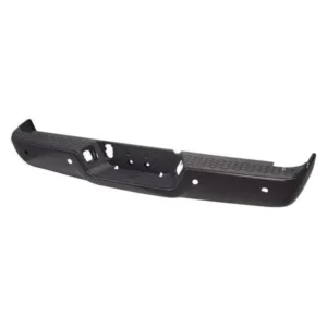 Ram PICKUP-RAM-2500/PICKUP-RAM-3500 Bumper Rear Assembly Black Paint-to-Match With Sensor For 1500 Without Dual Exhaust 2011-2012